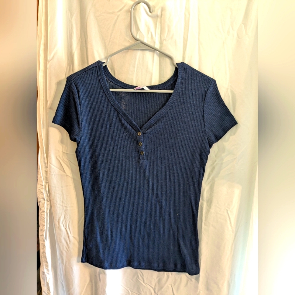 Navy blue blouse
